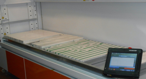 Automatic storage systems for the management of pharmaceutical and para-pharmaceutical products for e-commerce
