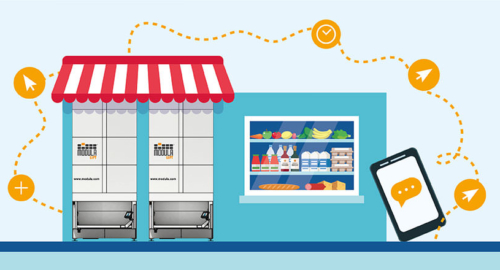 Optimizing e-grocery logistics with the new Modula automatic storage systems