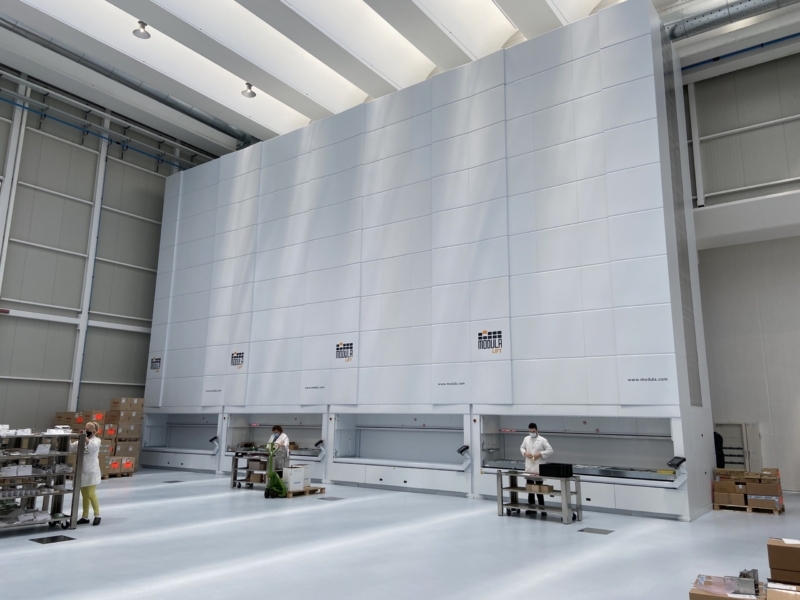 Automated vertical storage Automated vertical storage