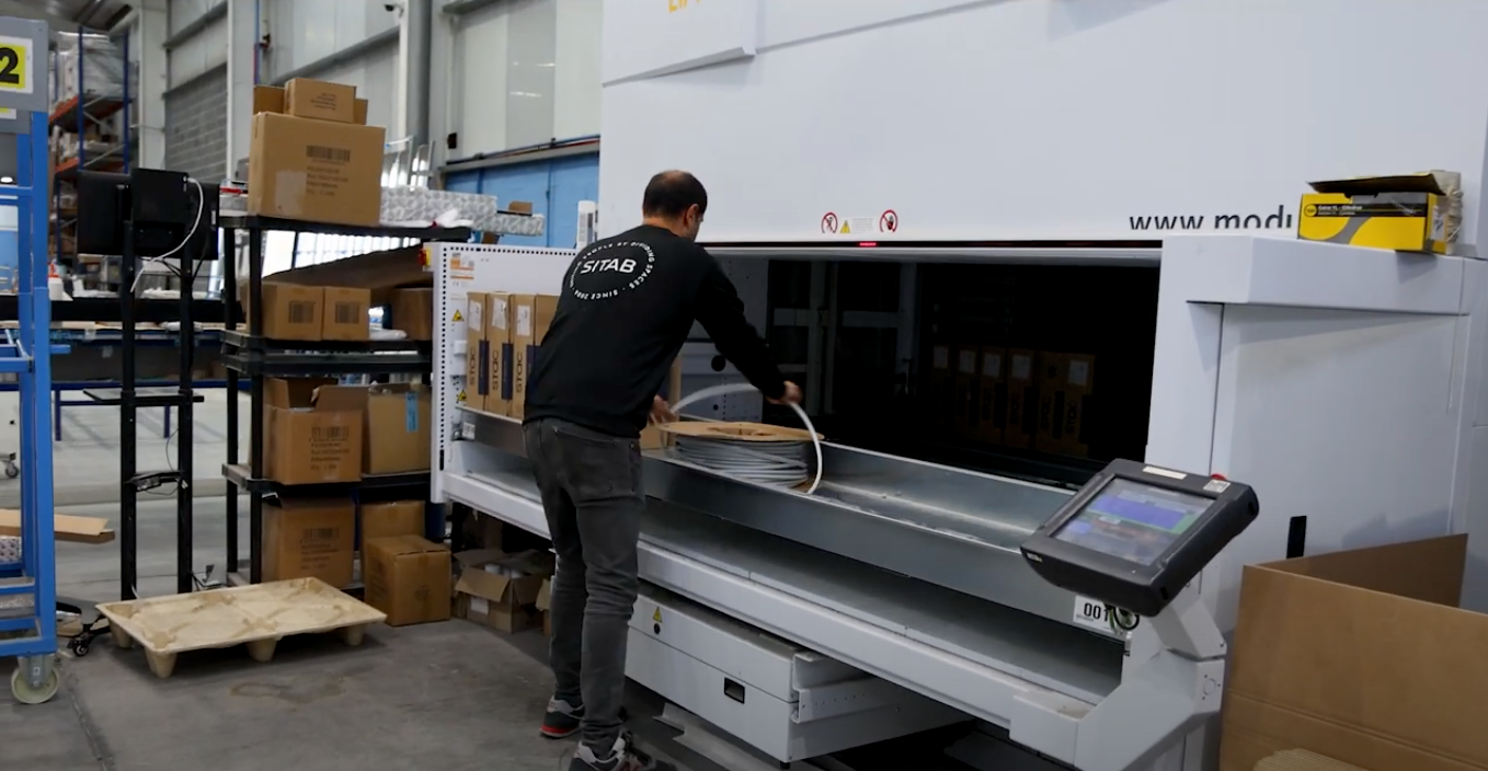 Almacenes Automáticos Modula para la Construcción: Sitab