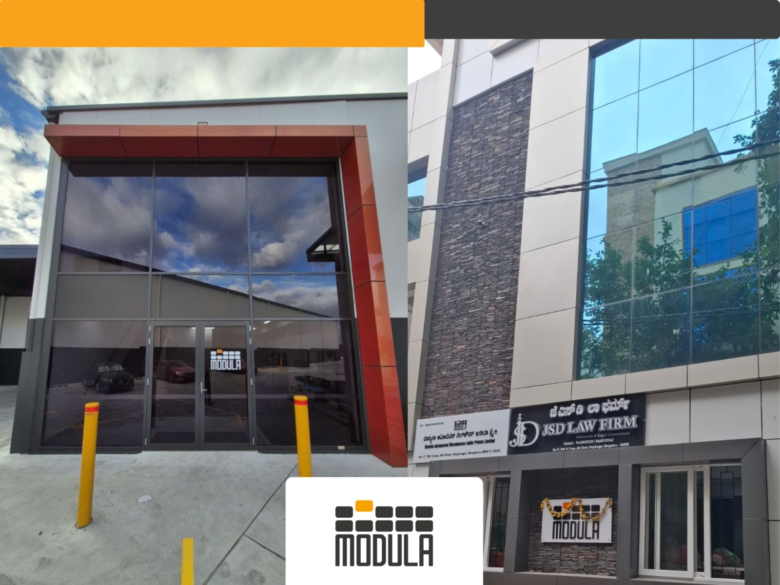 Modula Australia e India