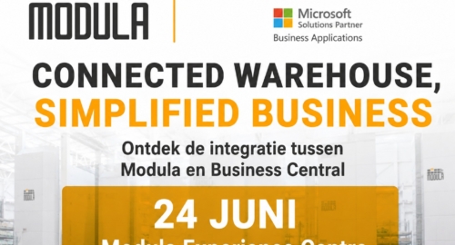 Geautomatiseerd magazijn en Microsoft Dynamics 365 Business Central gekoppeld: de samenwerking tussen Modula en Innovio