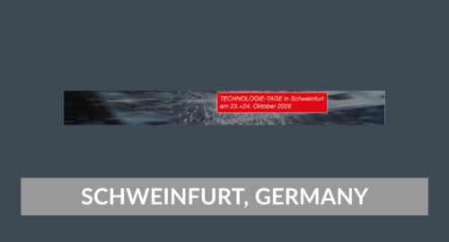 Technologie-Tage 2026, October 23-24