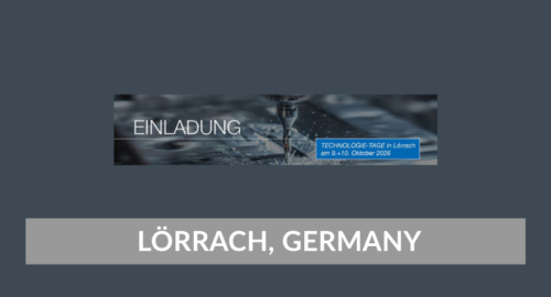 Technologie-Tage 2026, October 9-10