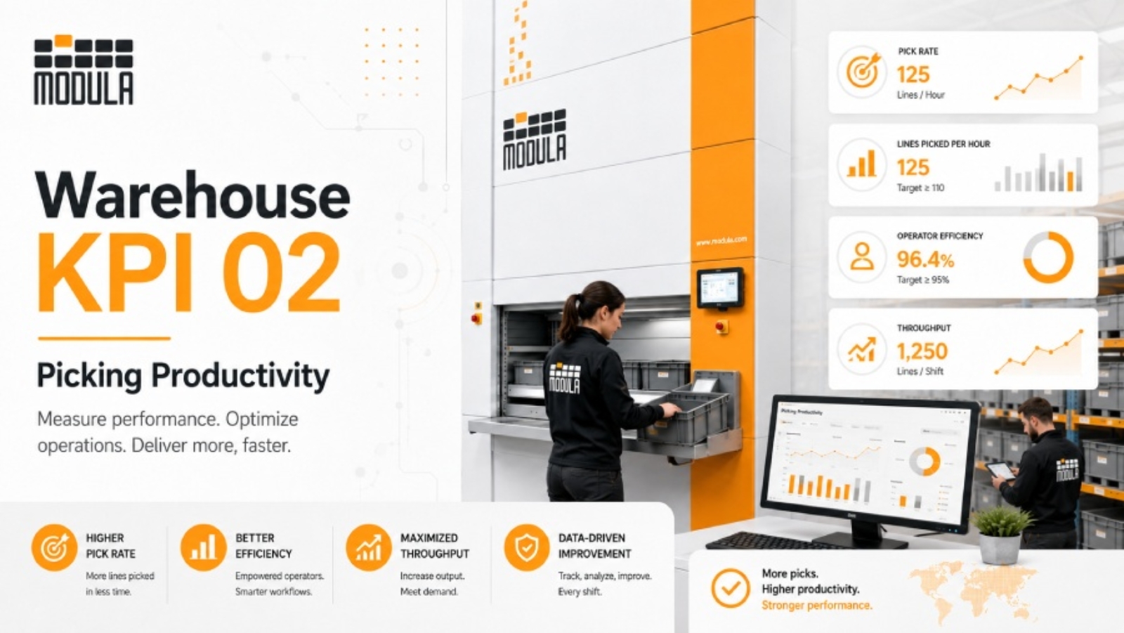 Warehouse management KPIs - Picking Productivity Warehouse management KPIs - Picking Productivity