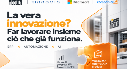 Magazzino connesso, business semplificato: Modula e Innovio ti aspettano a Milano il 4 novembre